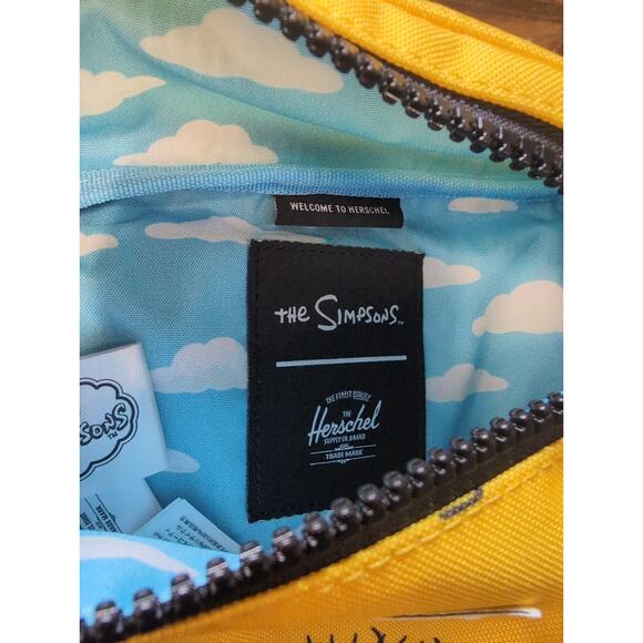 Universal Studios The Simpsons X HERSCHEL Lisa Fourteen Fanny Pack Crossbody Bag - Picture 7 of 9